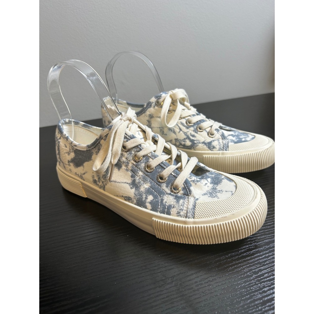 JENN ARDOR Women Tie Dye Canvas Low Top Sneakers Lace Up Casual Shoes